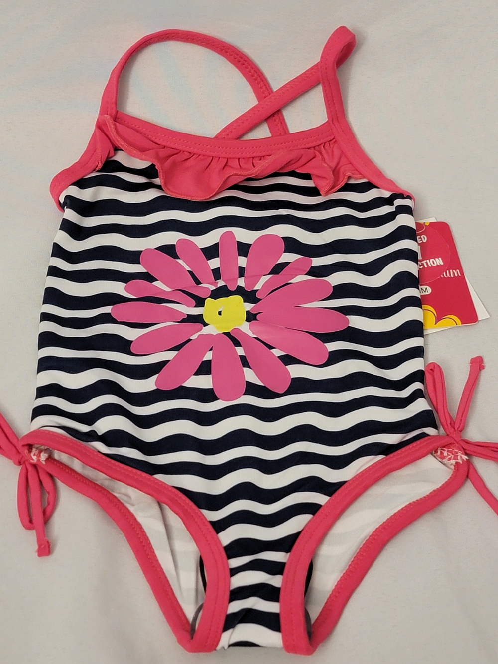 NWT Pink Platinum Girls'  One-Piece Swimsuit Size 2T